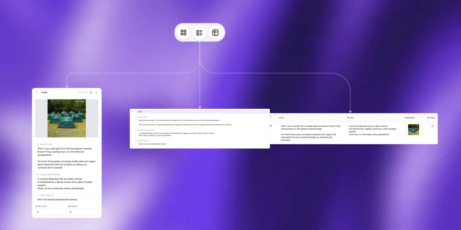 Multi-View Storyboard