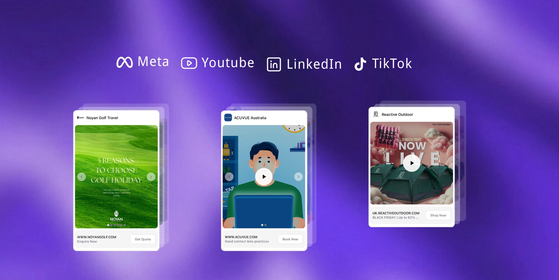 Cross-Platform Ad Library