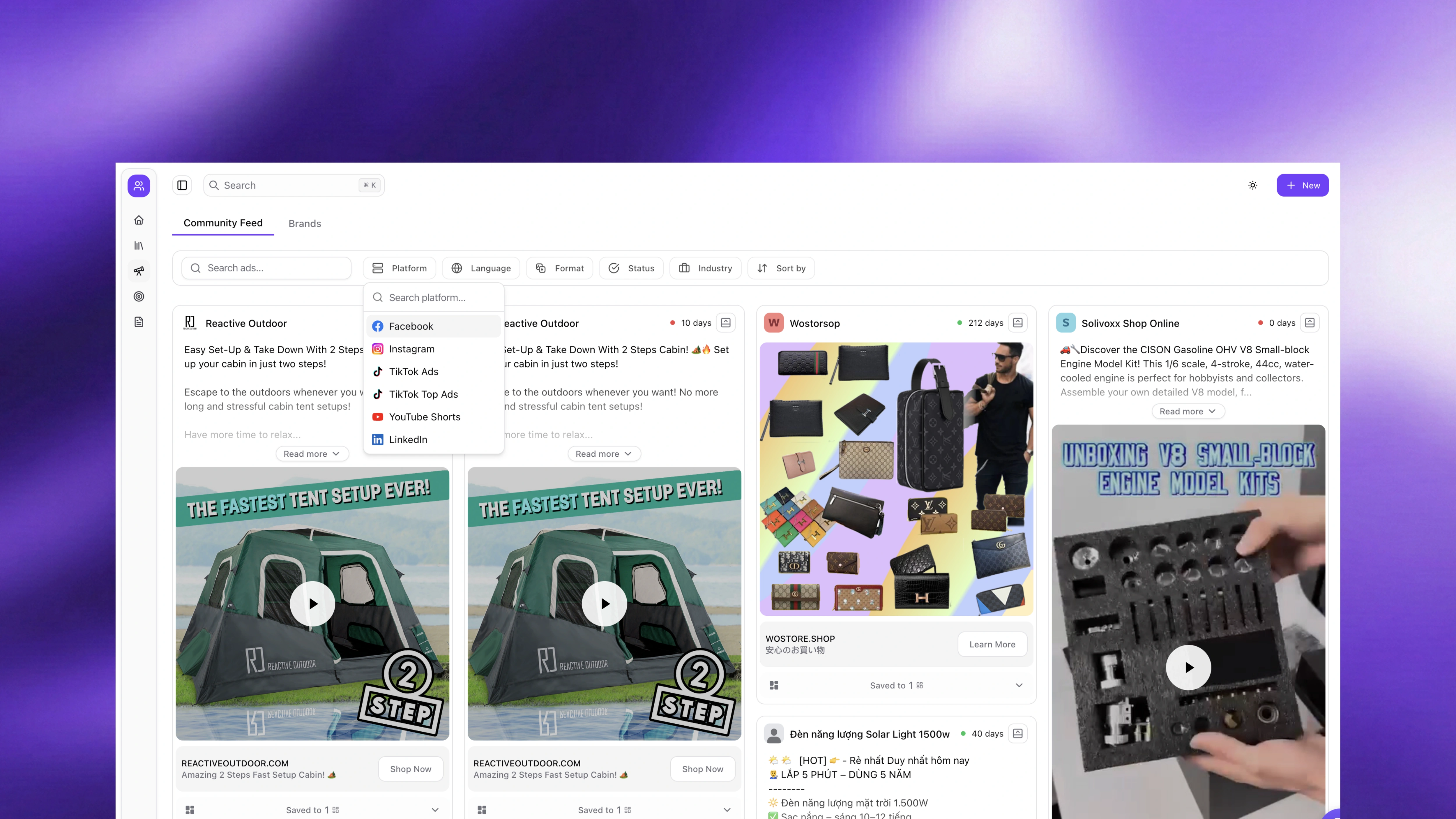 Discover Winning Ads